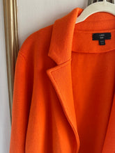 Load image into Gallery viewer, XXS/XS - Orange sweater blazer
