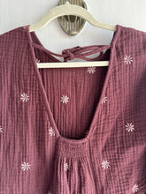 Load image into Gallery viewer, Madewell Purple/maroon floral blouse
