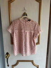 Load image into Gallery viewer, Small - Pink lace blouse
