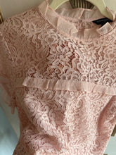 Load image into Gallery viewer, Small - Pink lace blouse
