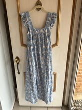 Load image into Gallery viewer, Small - blue maxi dress
