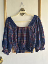 Load image into Gallery viewer, Medium - Prairie Style crop blouse
