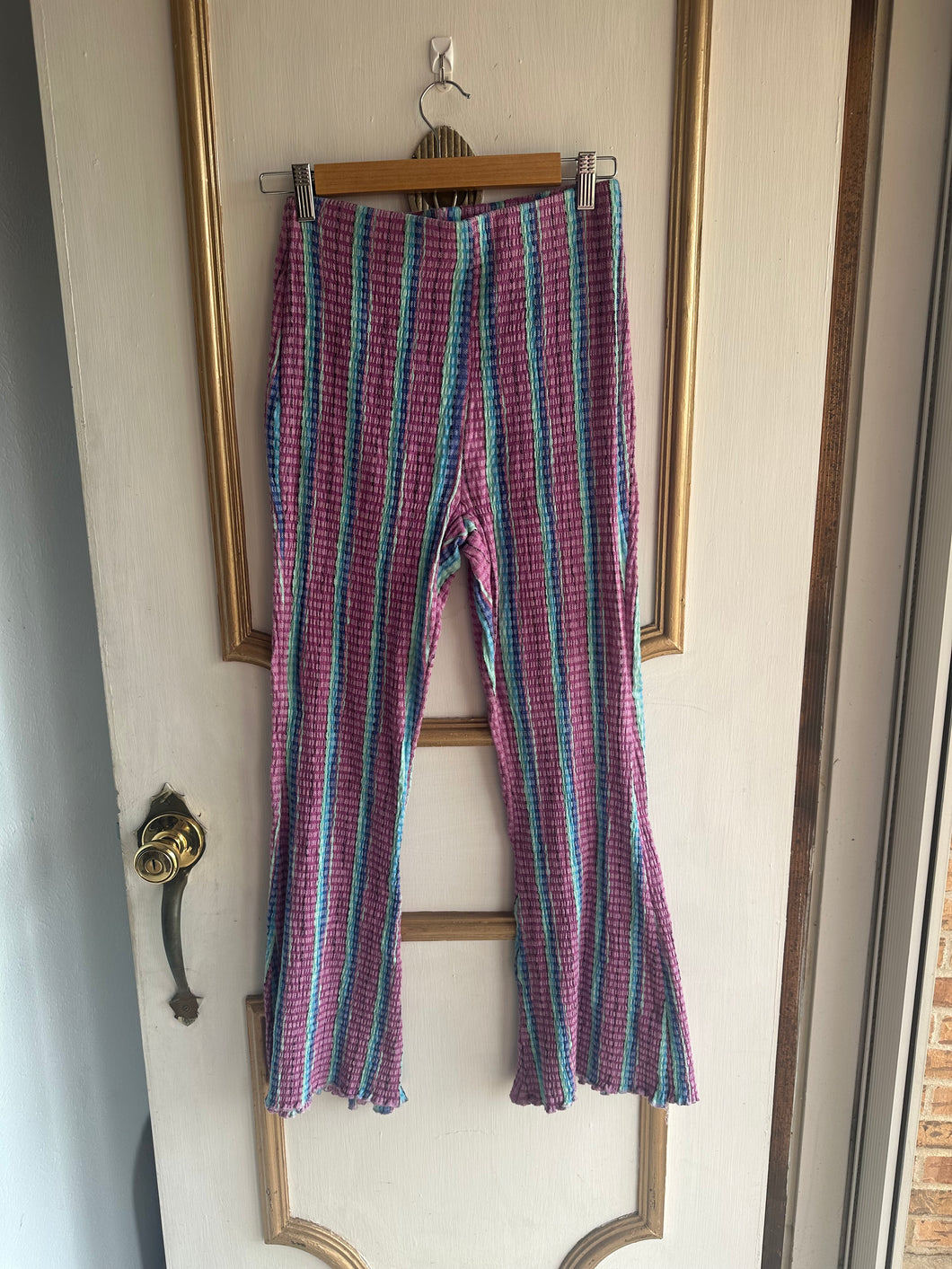 Extra Small - stretchy flare pant