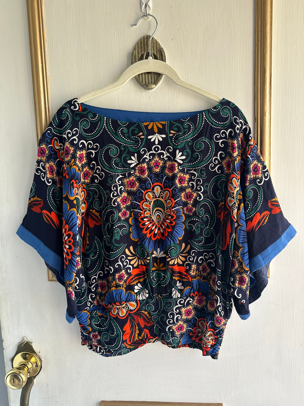 Small/Medium - Bandana paisley blouse