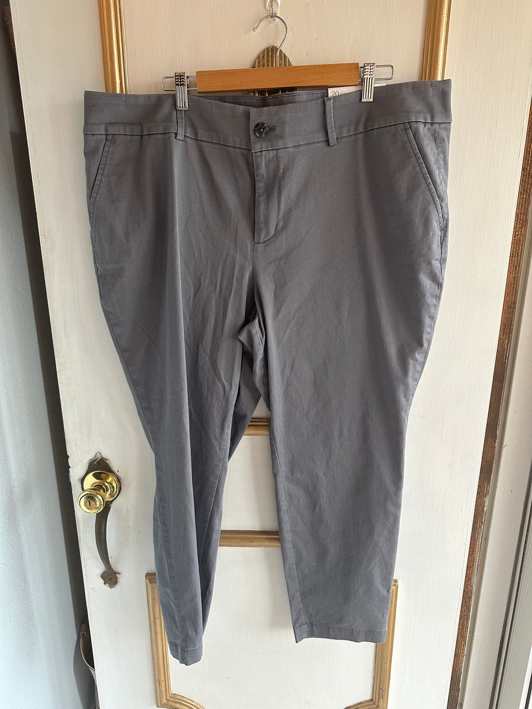 20 - gray chinos