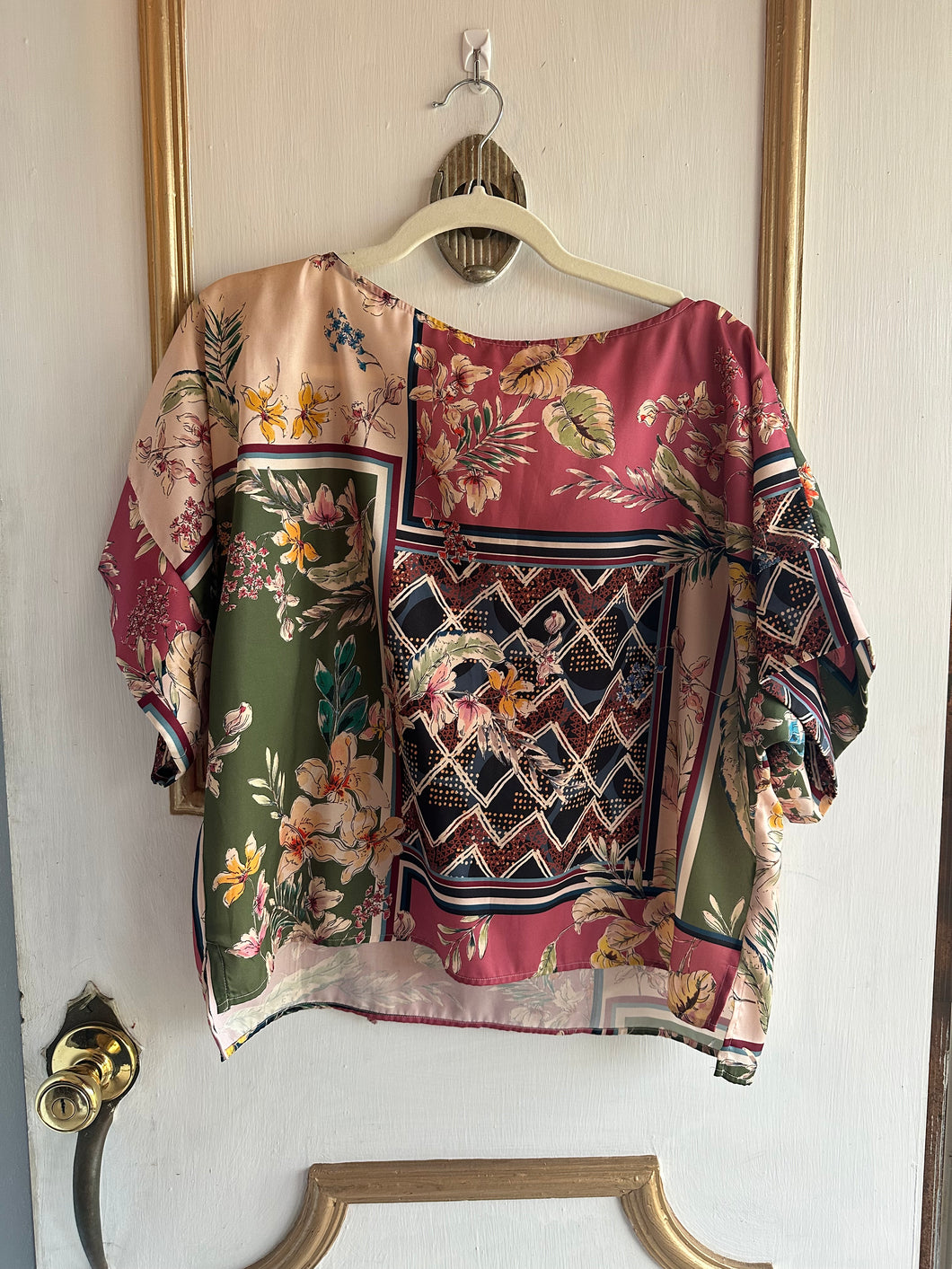 Medium - Patchwork style top