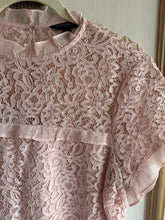 Load image into Gallery viewer, Small - Pink lace blouse
