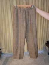 Load image into Gallery viewer, S - Brown Plaid Pant
